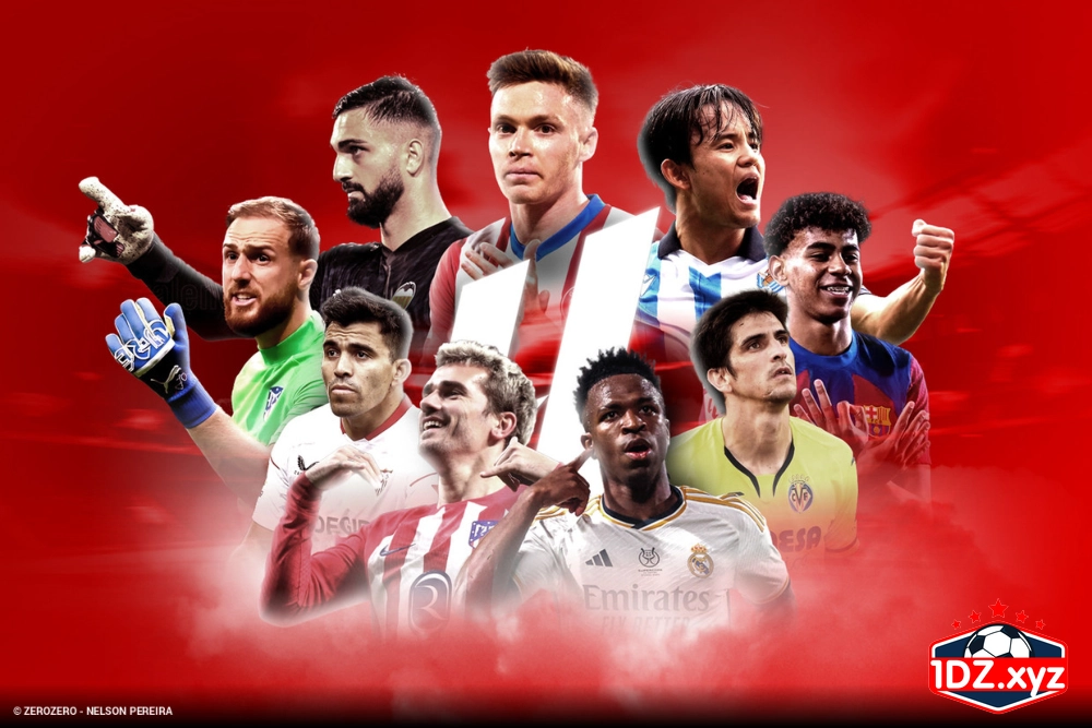 Bảng xếp hạng La Liga 2024/2025